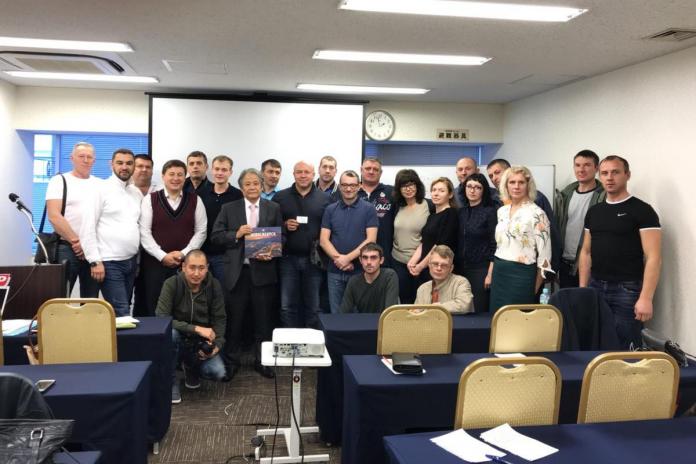 Делегация ОАО "Новосибирскавтодор" с Козо Сакано